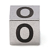 Tarnish Resistant 201 Stainless Steel European Beads STAS-M058-01O-P-1
