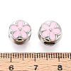 Alloy Enamel European Beads FIND-N011-05P-3