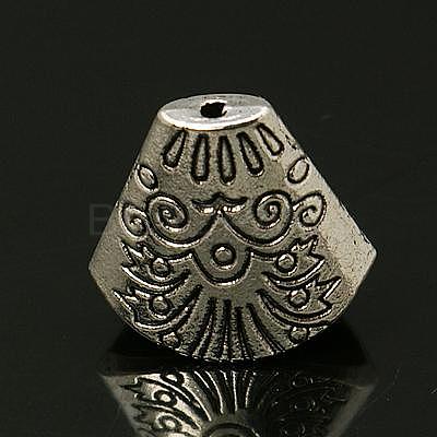 Tibetan Style Bead Cones X-TIBE-A002-AS-1