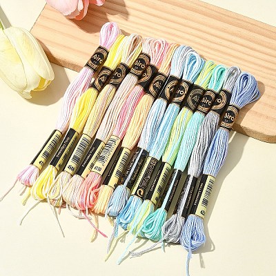 6-Ply Polyester Embroidery Floss OCOR-FZ0001-01B-1