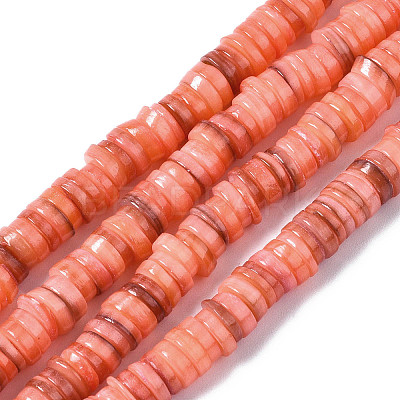 Natural Freshwater Shell Beads Strands X-SHEL-S278-025H-1