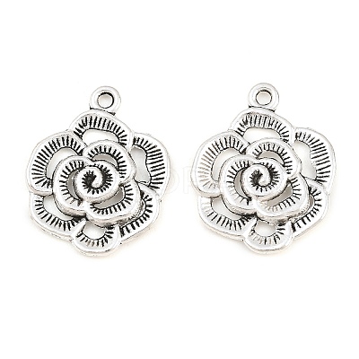 Tibetan Style Alloy Pendants AL-CBAAECB-01AS-D-1