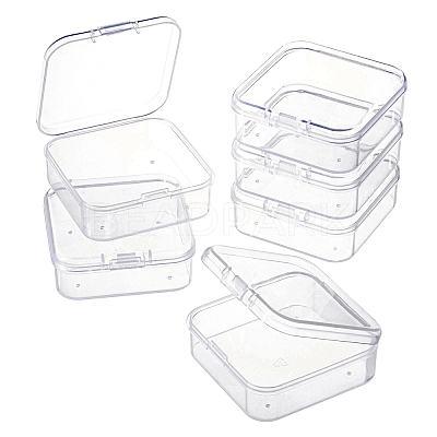 Square Plastic Bead Storage Containers CON-FS0001-07A-1
