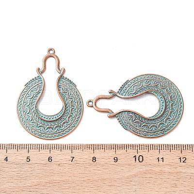 Tibetan Style Alloy Pendants FIND-B055-02K-1
