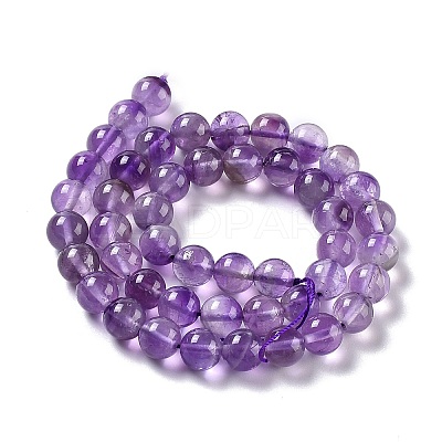 Natural Chevron Amethyst Beads Strands G-S030-1