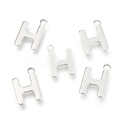Non-Tarnish 201 Stainless Steel Charms X-STAS-C021-06P-H-1