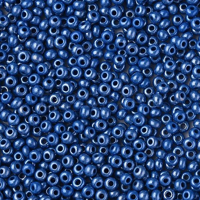 8/0 Czech Opaque Glass Seed Beads SEED-N004-003A-09-1