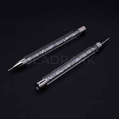 Acrylic Double-end Point Drill Pens MRMJ-WH0076-01A-1