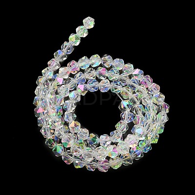 Electroplate Glass Beads X-EGLA-L018-B-AB04-1