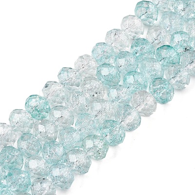 Transparent Glass Beads Strands GLAA-T023-4mm-A01-1