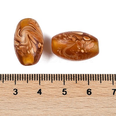 Opaque Handmade Lampwork Beads BLOW-D006-05D-1