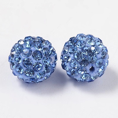 Pave Disco Ball Beads LS-RB-H258-10MM-211-1