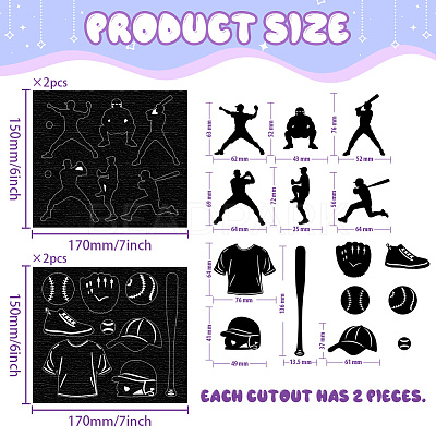 Silhouette Paper AJEW-WH0529-011-1