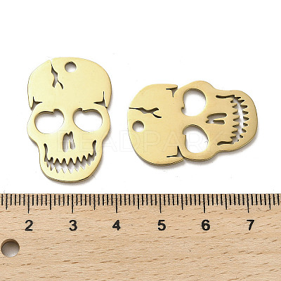 Halloween 304 Stainless Steel Pendants STAS-B054-01G-1