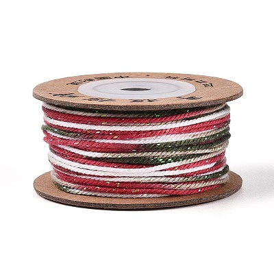 30M Segment Dyed Macrame Cotton Cord OCOR-T018-01D-1