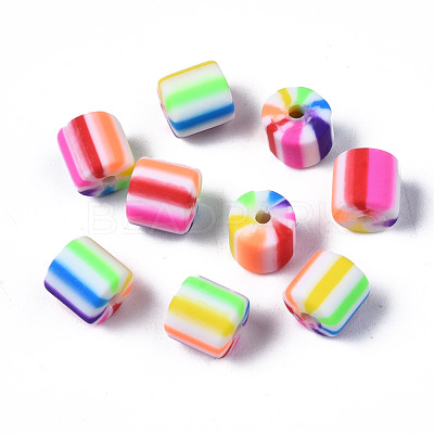 Handmade Polymer Clay Beads CLAY-N008-024-1