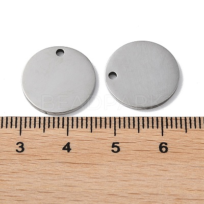 Non-Tarnish 304 Stainless Steel Pendants STAS-Q308-09K-P-1