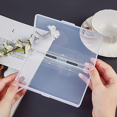 Transparent Plastic Bead Containers CON-BC0006-06C-1