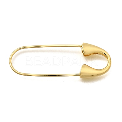 Brass Safety Pins KK-S508-37G-1