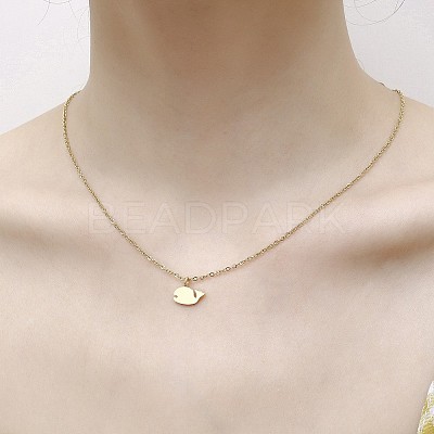 304 Stainless Steel Pendant Necklaces for Women FS-WGD2842-04-1