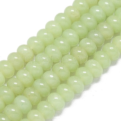 Natural Malaysia Jade Beads Strands G-B165-G01-5x8mm-18-1