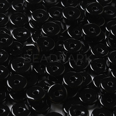 Opaque Colours Glass Seed Beads X-SEED-E001-P3x6mm-10-1