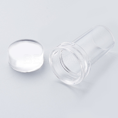 Silicone Nail Art Seal Stamp and Scraper Set X-MRMJ-Q061-001-1