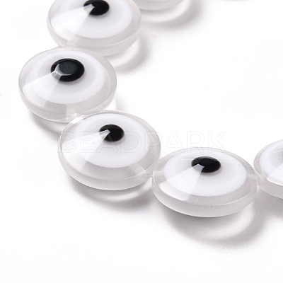 Resin Imitation Lampwork Beads Strands RESI-F032-01J-1