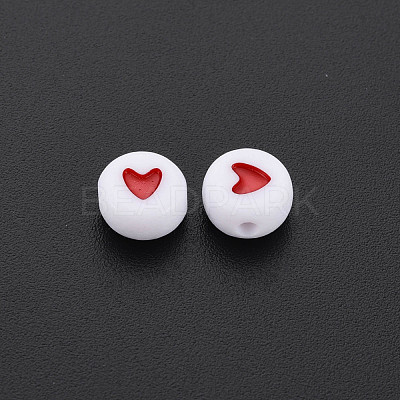 Acrylic Beads X-MACR-T009-08-1