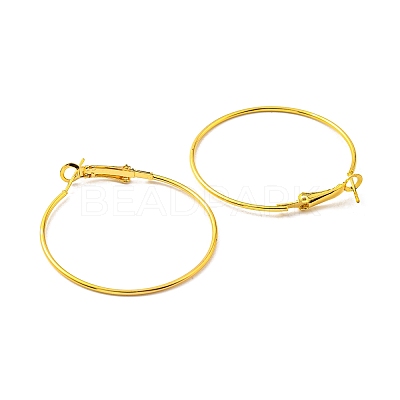 Iron Huggie Hoop Earring Findings IFIN-E025-01D-G-1
