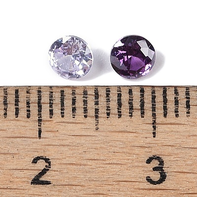 Cubic Zirconia Cabochons ZIRC-M002-4mm-1