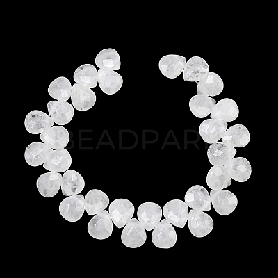 Natural Quartz Crystal Beads Strands G-T006-15-1