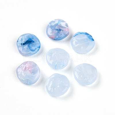 Transparent Acrylic Beads TACR-T028-41H-1