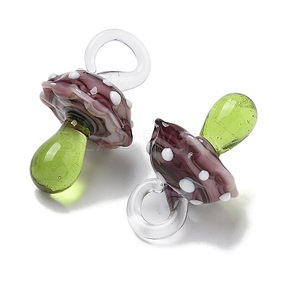 Handmade Lampwork Pendants LAMP-M021-01I-1