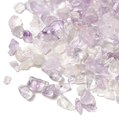Natural Amethyst Chip Beads G-O103-10-1