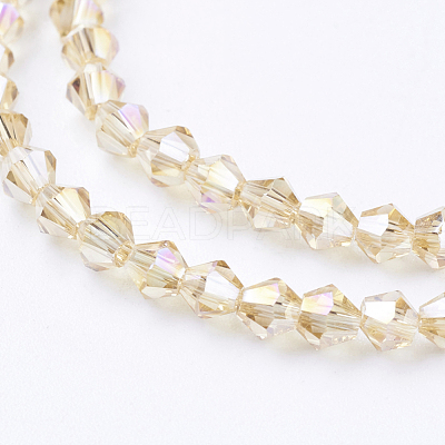 Glass Beads Strands X-EGLA-S056-08-1