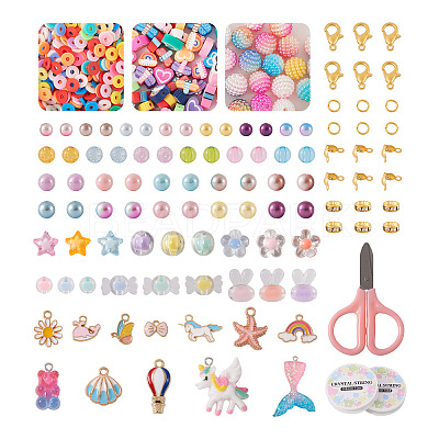 DIY Cute Bracelet Necklace Making Kit DIY-TA0003-95-1