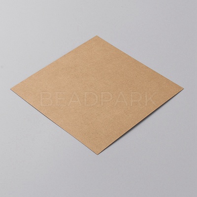 Square Kraft Paper Bouquet Wrapping DIY-WH0308-406B-1