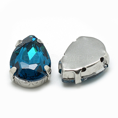 Sew on Rhinestone RGLA-T035-7x10mm-15-1