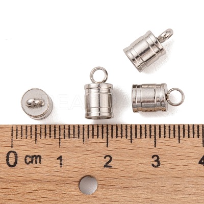 Tarnish Resistant Stainless Steel Cord Ends STAS-E020-3-1