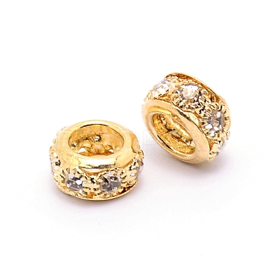 Alloy Crystal Rhinestone Beads PALLOY-WH0081-52B-01-1