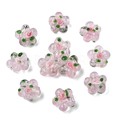 15PCS Handmade Lampwork Beads LAMP-YW0001-66A-1