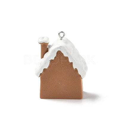 Christmas Theme Opaque Resin Pendants RESI-I336-01P-12-1