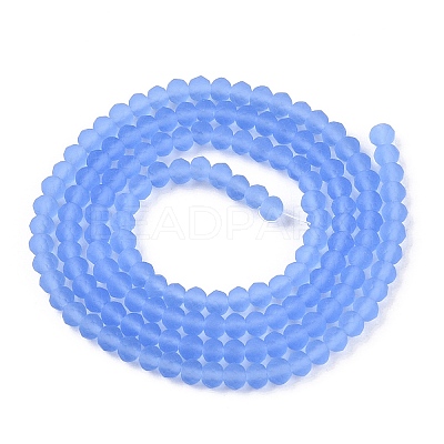 Transparent Glass Beads Strands EGLA-A044-T2mm-MD14-1