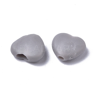Heart PVC Plastic Cord Lock for Mouth Cover KY-D013-04E-1