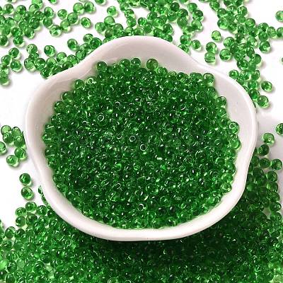 Transparent Colours Glass Seed Beads SEED-P006-02A-07-1