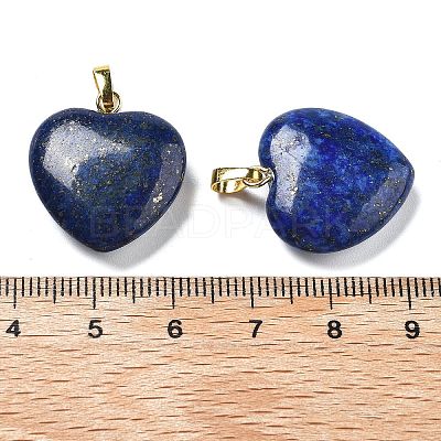 Dyed Natural Lapis Lazuli Pendants G-G956-B07-G-1