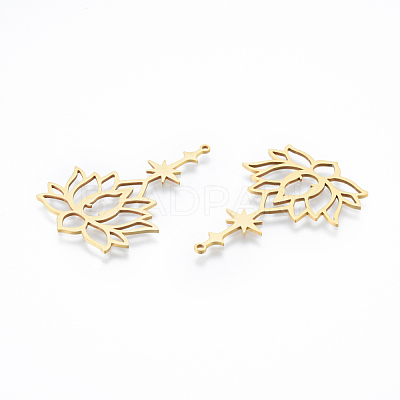 201 Stainless Steel Pendants STAS-N090-LA909-2-1