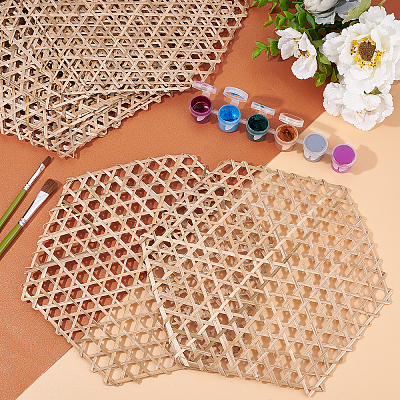 DIY Woven Bamboo Network FIND-WH0101-08-1