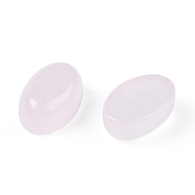 Natural Rose Quartz Cabochons G-A094-01A-12-1